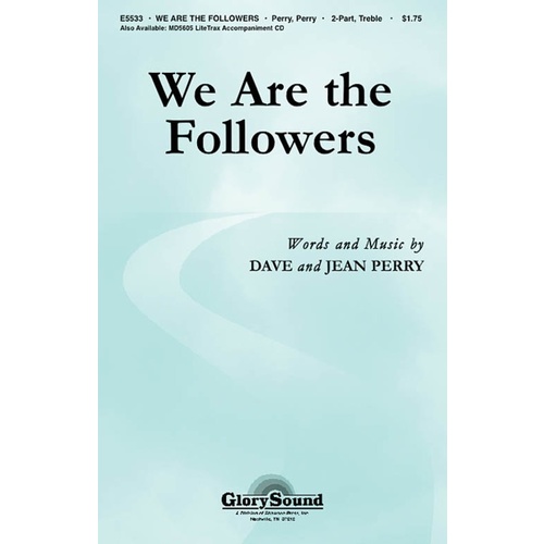 We Are The Followers 2Pt Treble Book