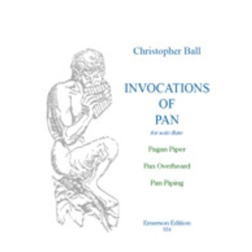 Ball - Invocations Of Pan Flute/Piano Book