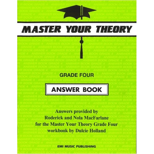 Master Your Theory Answer Book 4 (Softcover Book)