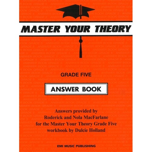 Master Your Theory Answer Book 5 (Softcover Book)