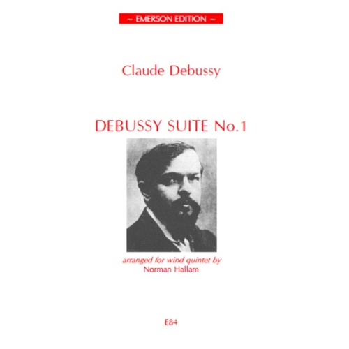Debussy Suite No 1 Wing Quintet Score/Parts Book