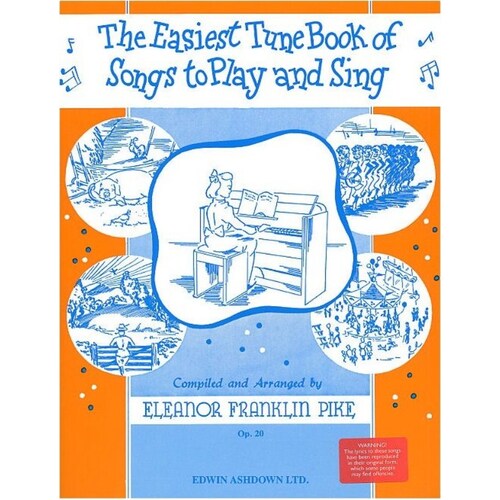 Easiest Tune Book Songs To Play & Sing(Pik