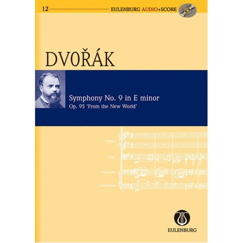 Symphony No 9 Op 95 E Min New World Book/CD Book