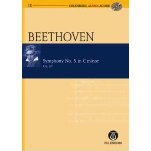 Symphony No 5 Op 67 C Min Book/CD (Music Score/CD) Book