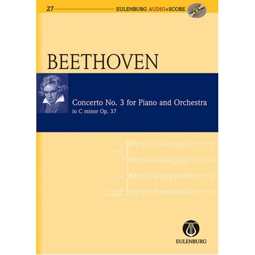 Piano Concerto No 3 Op 37 C Min Book/CD Book