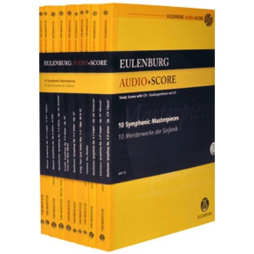 10 Symphonic Masterpieces Study Score Set - Eulenburg