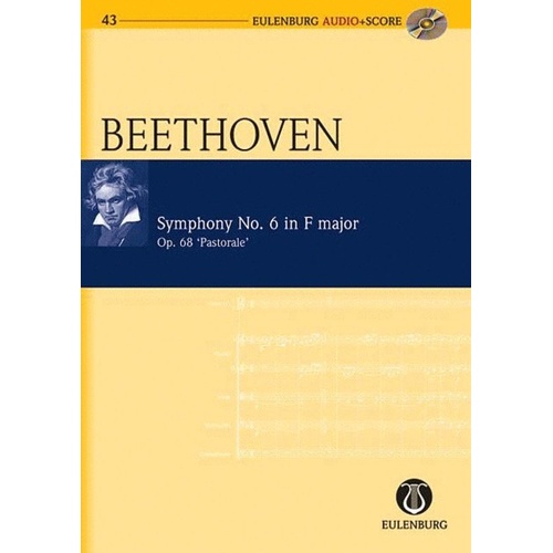 Beethoven - Symphony No. 6 in F Major Op. 68 Study Score BK/CD