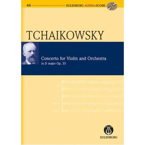 Violin Concerto D Op 35 Book/CD Book