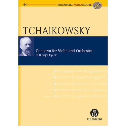 Violin Concerto D Op 35 Book/CD Book