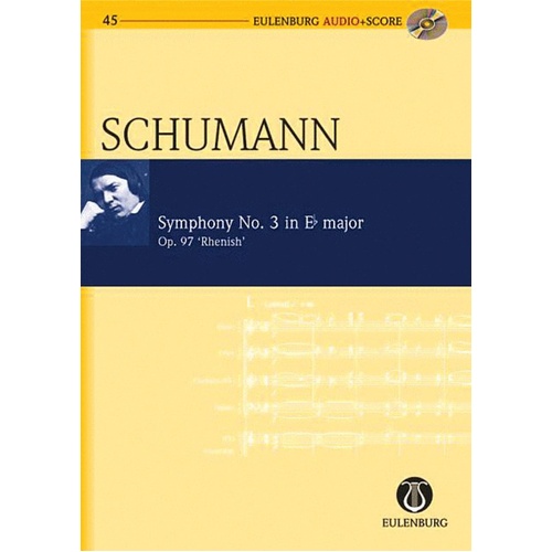 Symphony No 3 Op 97 E Flat Rhenish Book/CD Book