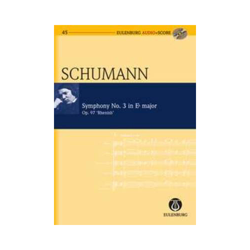 Symphony No 3 Op 97 E Flat Rhenish Study Score with CD