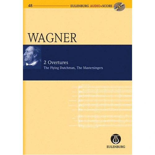 Eulenburg Audio+Score: Flying Dutchman/Mastersingers Study Score BK/CD