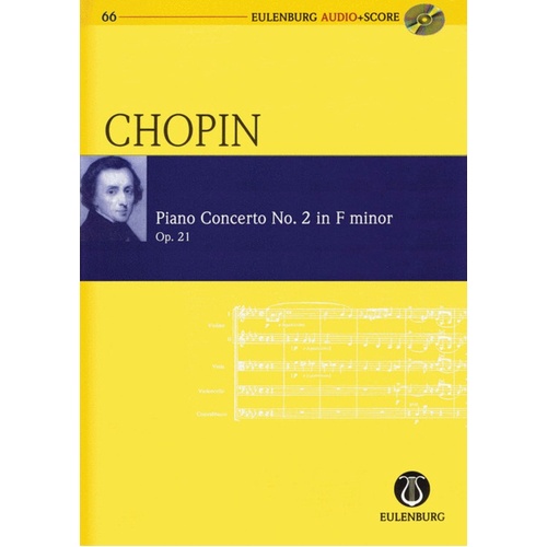 Piano Concerto No 2 Op 21 F Min Book/CD Book