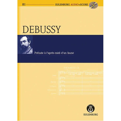 Prelude A Lapres Midi Dun Faune Study Score Book/C (Music Score/CD) Book