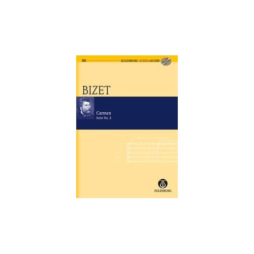 Bizet - Carmen Suite No 2 Study Score BK/CD