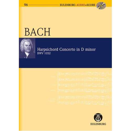 Bach - Concerto D Min Bwv 1052 Study Score Book/CD (Music Score/CD) Book