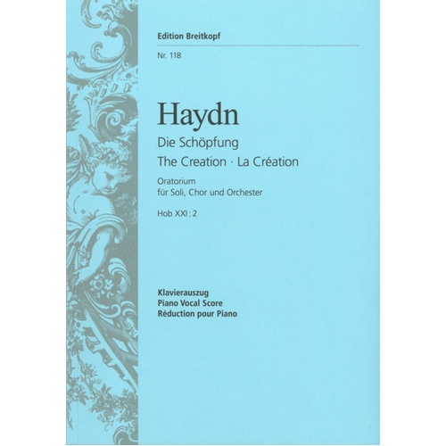 Creation Ed Klengel Vocal Score
