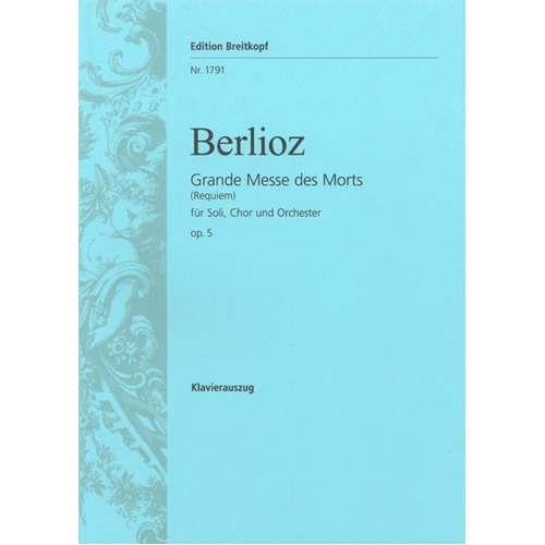 Requiem Op 5 (Grosse Totenmesse)