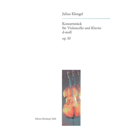 Concert Piece Op 10 D Min Vlc Piano Book