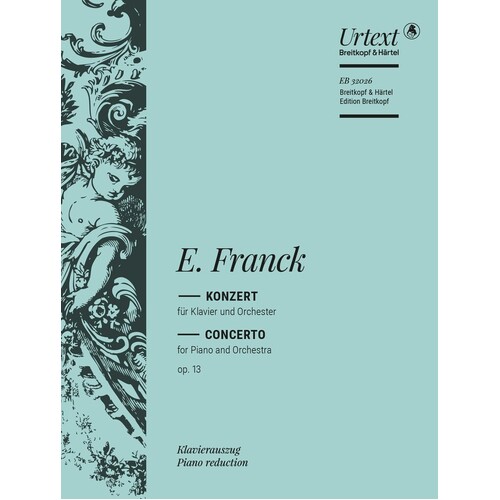 Franck - Piano Concerto D Minor Op 13 2P 4H (Softcover Book)