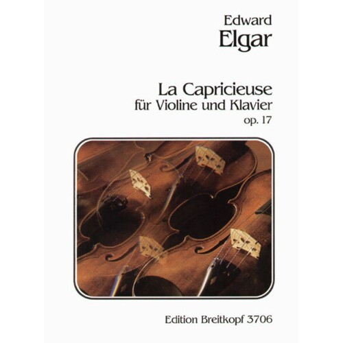 La Capricieuse Op 17 Violin Piano (Softcover Book)