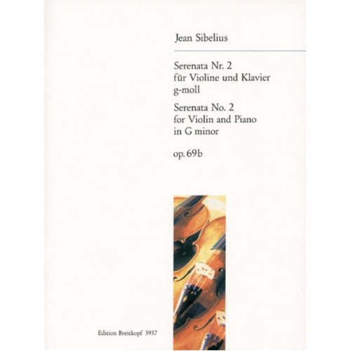 Serenata No 2 Op 69B G Min Violin Piano Book