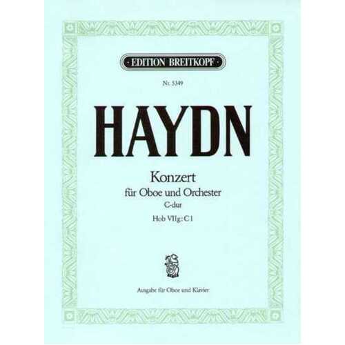 Haydn - Concerto C Maj Hob Viig/C1 Oboe/Piano (Softcover Book)