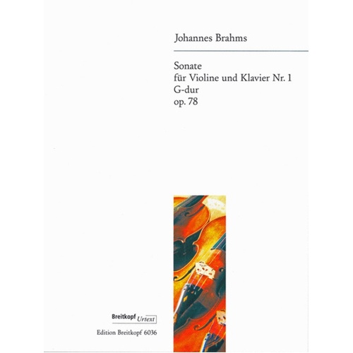 Sonata Op 78 G Violin Piano Book