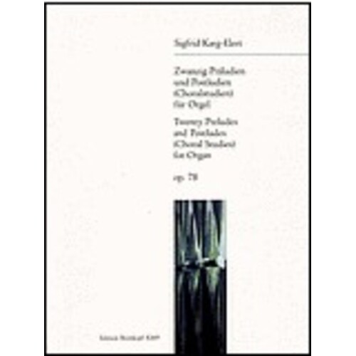 Preludes And Postludes 20 Op 78 (Softcover Book)