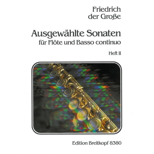 Selected Sonatas Book 2 Flute Piano Book