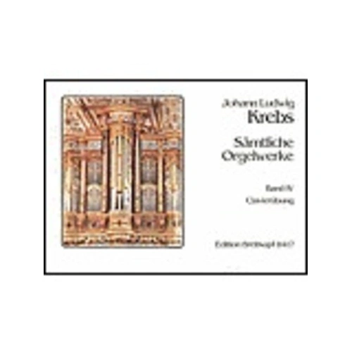 Complete Organ Works Vol. 4 by Johann Ludwig Krebs - 64 Pages - Breitkopf & Härtel