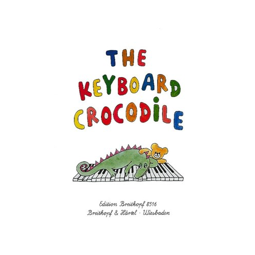 Keyboard Crocodile Piano Sheet Music for Children