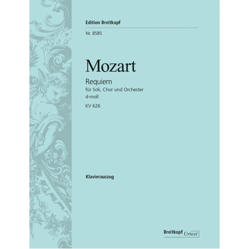 Requiem K 626 Vocal Score