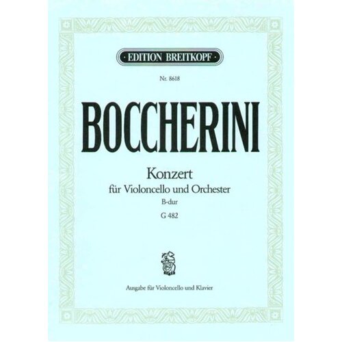 Concerto B Flat Vlc Piano Ed Grutzmacher (Softcover Book)