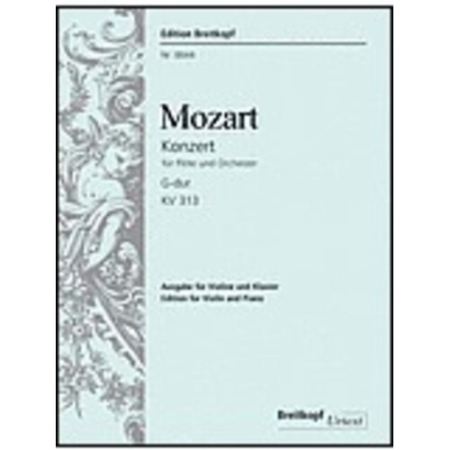Concerto No 1 G K 313 (Softcover Book)