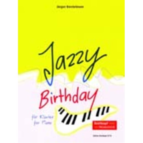 Jazzy Birthday Variations On Happy Birthday (Softcover Book)
