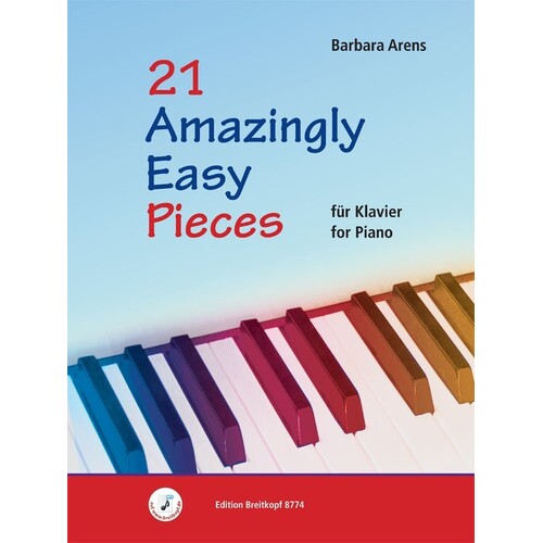 21 Amazingly Easy Pieces For Piano (Softcover Book)