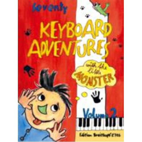 Keyboard Adventures 70 Book 2 With Little Monster (Softcover Book)