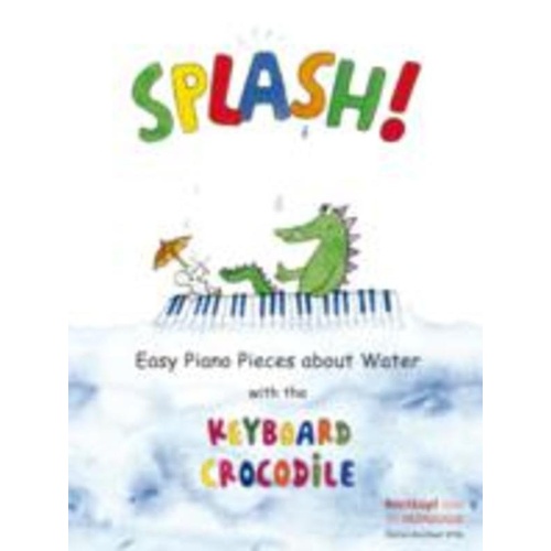 Splash Easy Piano Pieces with Keyboard Crocodile