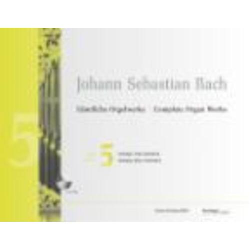 Bach - Complete Organ Works Vol 5 Book/CD-Rom (Softcover Book/CD-Rom) Book