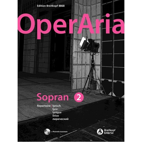 Operaria Soprano Vol 2 Lyric Book/CD (Softcover Book)
