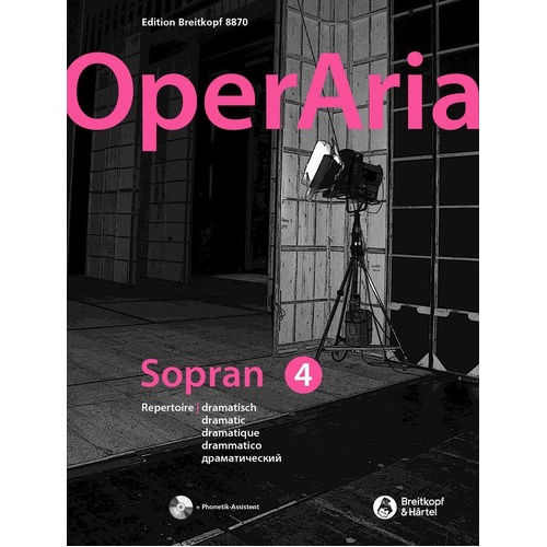 OperAria Soprano Volume 4 Dramatic BK/CD