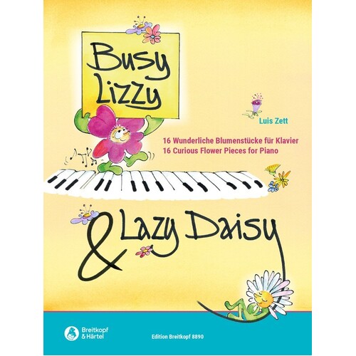 Zett - Busy Lizzy And Lazy Daisy Piano (Softcover Book)