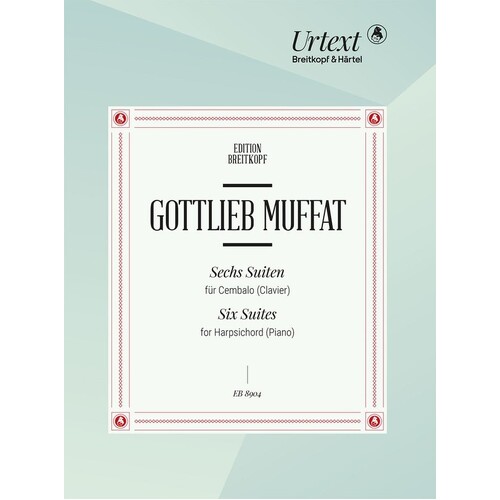 Muffat - Six Suites For Harpsichord (Piano) (Softcover Book)