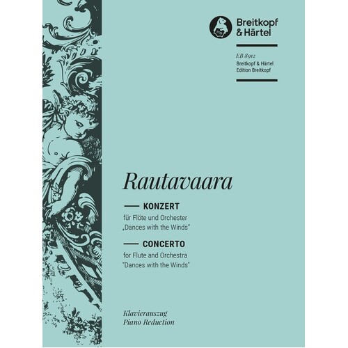 Rautavaara - Concerto Op 69 Flute/Piano (Softcover Book)