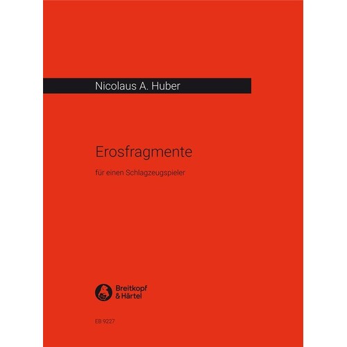 Huber - Erosfragmente (Softcover Book)