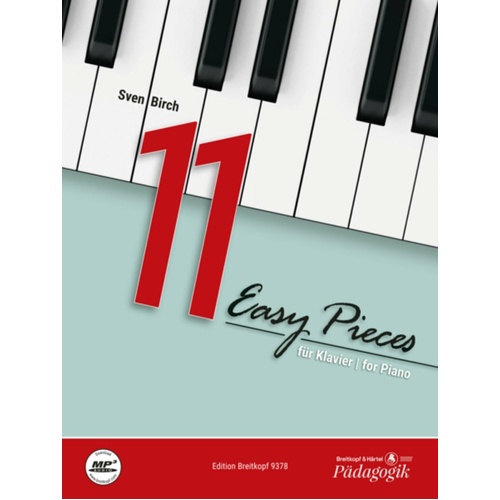 Birch - 11 Easy Pieces For Piano Bk/Ola Sftcvr/Online Audio (Piano)