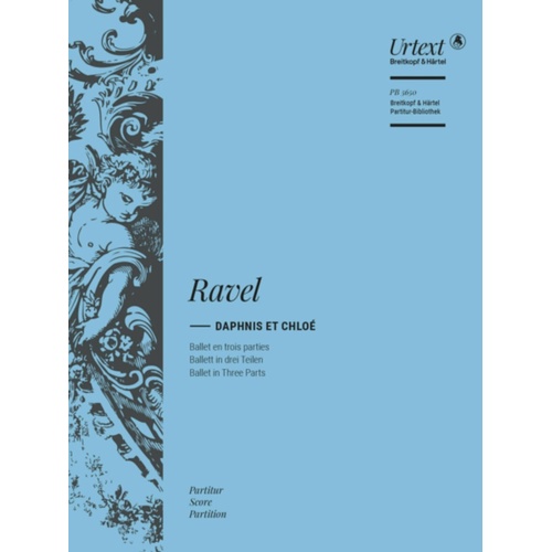 Ravel - Daphnis Et Chloe Satb Vocal Score Softcover Book