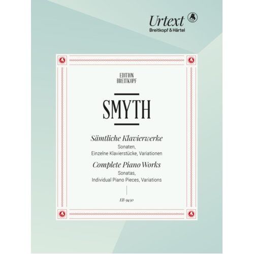 Ethel Smyth - Complete Piano Works Softcover Book (Piano)