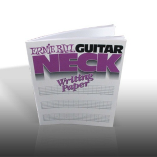 Guitar Neck Writing Paper Book (Softcover Book)